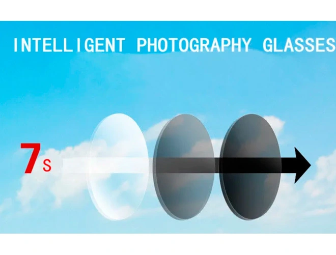 Spezifikation des Photogrey 1.56 Bifokal-Flachtop HMC EMI Verschreibungsglases photochromes optisches Glas