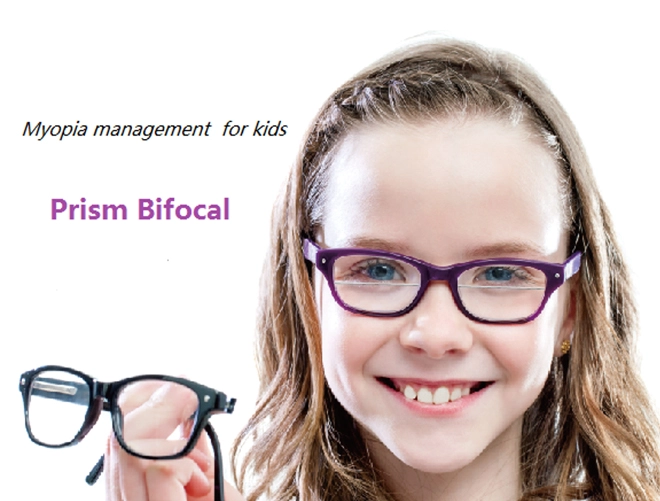 Kinder bifokale Brillengläser 1.56 Hi Max Bifocal
