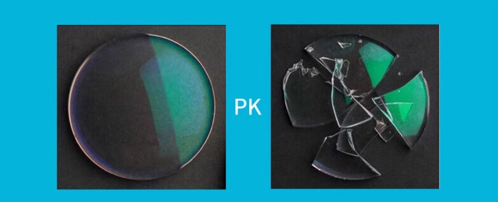 Vorteile des Großhandelspreises: 1.59 PC Polycarbonat mit HMC AR-Beschichtung, Flachtopf-Bifokallinse