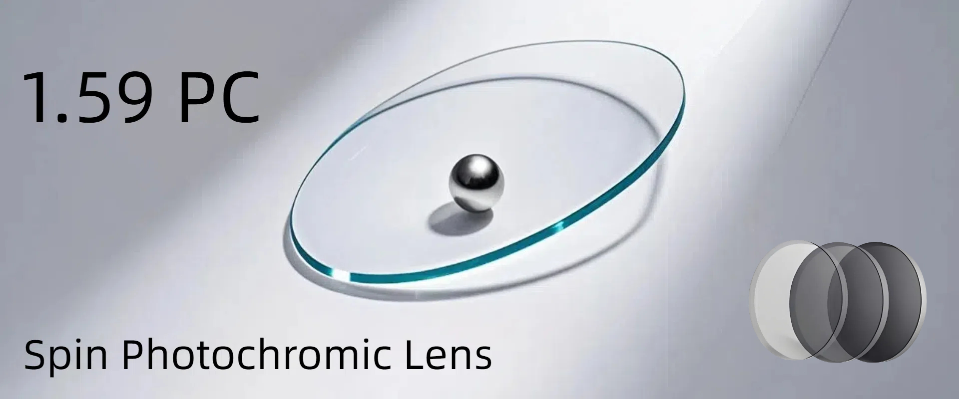 1.59 PC Spin photochrome Linse