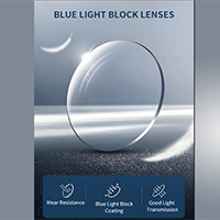 High-Index 1.67 Brillengläser mit UV420- und Blaulichtfilter