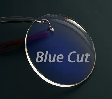 Großhandel Brillengläser 1.56 NK 55 Anti Blue Cut UV420 Hmc Optische Linse